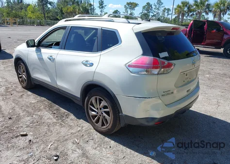 2014 Nissan Rogue Sl z USA, uszkodzony, nr VIN 5N1AT2MT2EC801980
